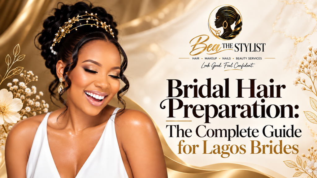 Bridal hair preparation guide in Ikeja